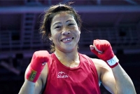 Mary kom sarita devi strike gold at south asian games