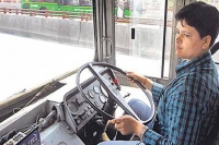 Telugu native becomes delhi transport corporaton service first woman driver