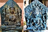 Researchers stumble upon 1000 yr old saraswati devi sculpture at basara