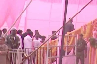Cm kcr unidentifies his party ashwaraopet candidate in sathupalli