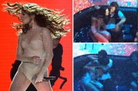 Selena gomez puts sexy stage display nude bodystocking