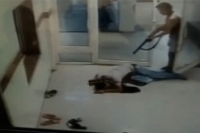 Caught on camera one person shot dead at government hospital in mp