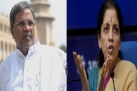 Siddaramaiah lashes out on nirmala sitharaman goonda raj comments