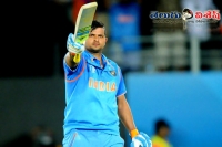 Suresh raina completes decade in international cricket