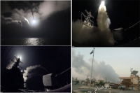 Us launches missile strike in syria after hillary suggestion