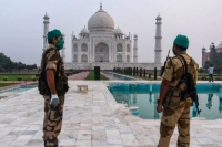Agra bomb scare taj mahal reopens for tourists after investigation