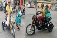 Beggar buys 90 000 bike after wife complains of backache spends life savings
