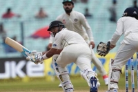 Black caps bowled out in first innings against india