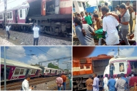 Two trains collide at kacheguda railway station in hyderabad 30 injured