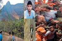 Man trapped in a cliff over 40 hours without food water army rushes to rescue