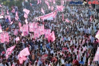 Trs party leaders focus on party plenary in the hyderabad