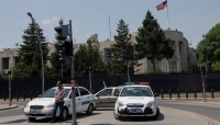 Man detained in turkey after firing shots outside us embassy