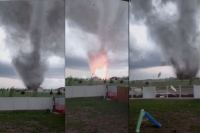 Viral video man films andover tornado right up until it rips through his yard