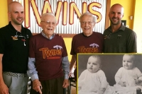 Identical twins celebrate 100th birthday in us