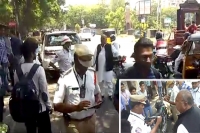 V hanumantha rao objects traffic police stoping vehicles in hot sun
