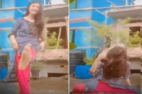 Girl dances to barso re megha on terrace what happened next will make you laugh