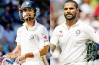 Dhawan kohli tons steady india in galle test