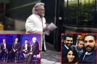 Vijay mallya spotted attending charity event arranged by virat kohli