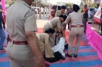 Video of martyr s daughter stopped from meeting vijay rupani goes viral