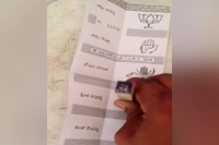 Election officials negligence voters posted secret ballot voting on social media