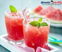 Healthy summer fruit vegetable drinks prevents dehydration