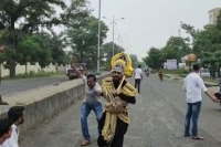 Locals finds unique ways to protest bad roads as woes continue