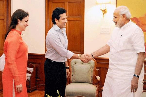 I will adopt a village in part of swachh bharat says sachin