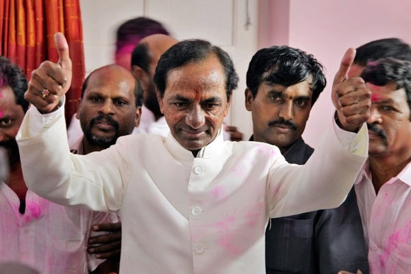 Trs president kcr speaks after win in telangana