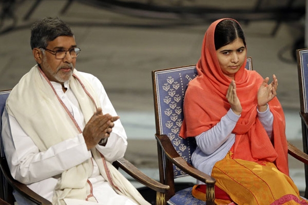 Malala satyarthi peace symbols america senate