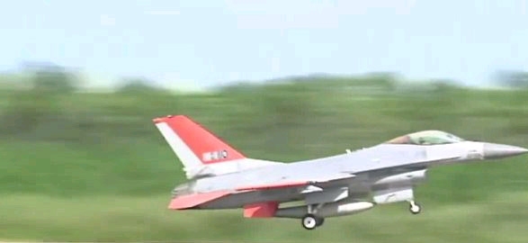F 16 without pilot