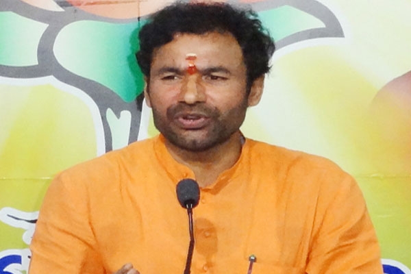 Kishan reddy fires on trs