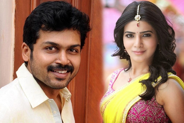 Samantha to romance karthi