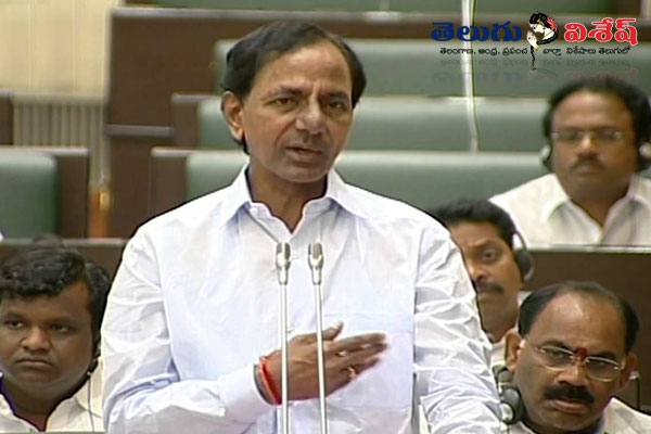 Telangana cm kcr assembly speech national anthem controversy