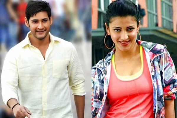 Shruti hassan to pair up two movies with mahesh