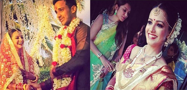 Anita hassanandani marries beau rohit reddy