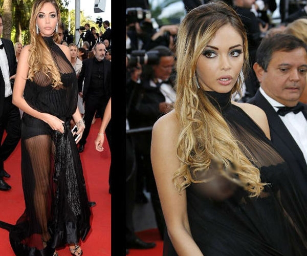 Hollywood stars wardrobe malfunction at cannes festival 2014