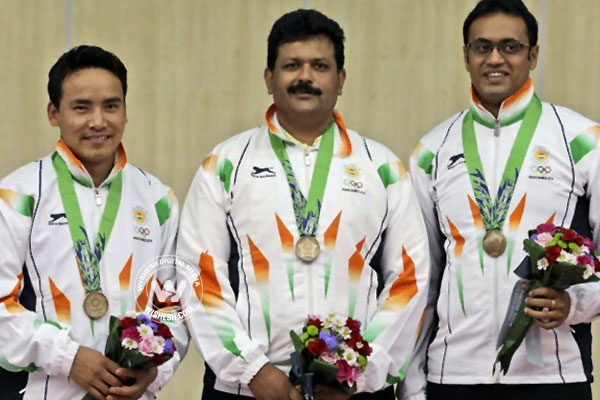 Men s team bags 10m air pistol bronze