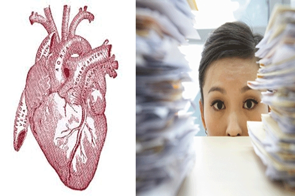Hard workers have threat of cardiac problems