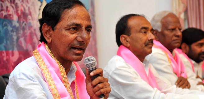 Kcr fire on chandrababu