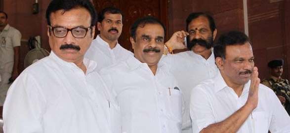 12 seemandhra mps suspended in lok sabha