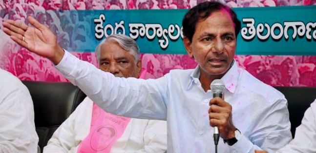 Kcr press meet on telangana cm