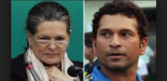 Congress eyes sachin tendulkar