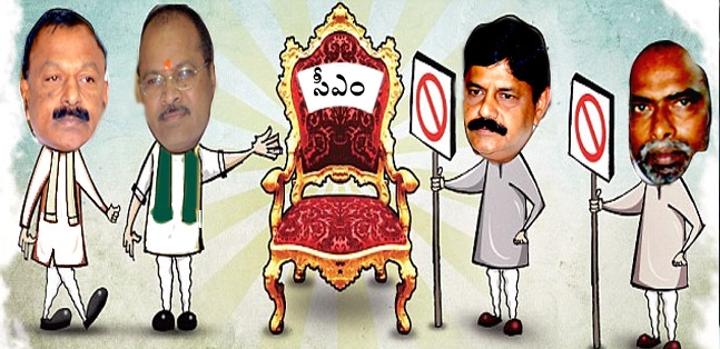 Seemandhra cong leaders lobby for cm post in delhi