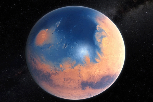 Nasa research suggests mars once had more water than earth s arctic ocean
