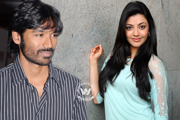 Kajal agarwal got chance to act with hero dhanush in his latest tamil flick after long time