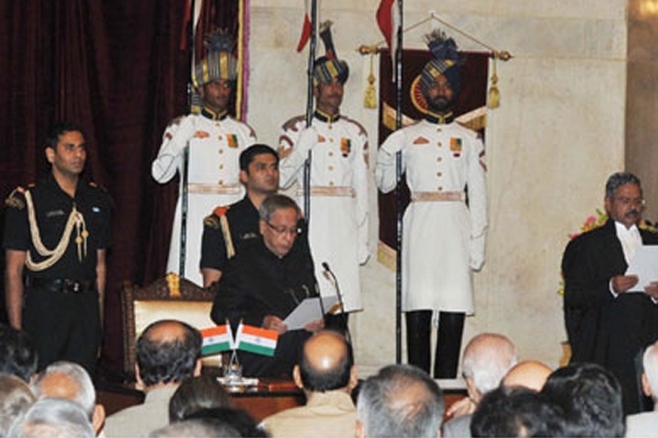 Justice handyala l dattu sworn in as chief justice of india
