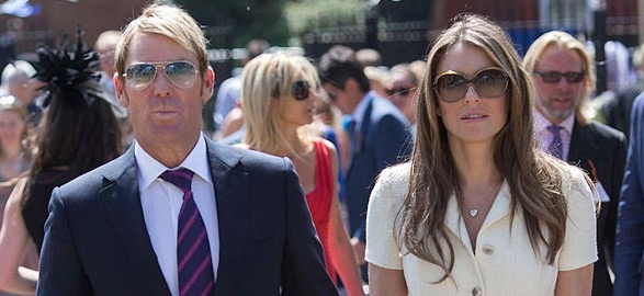 Shane warne liz hurley to call it quits