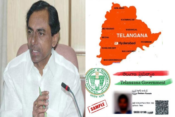 Telangana government to give citizen id cards to the people of the state