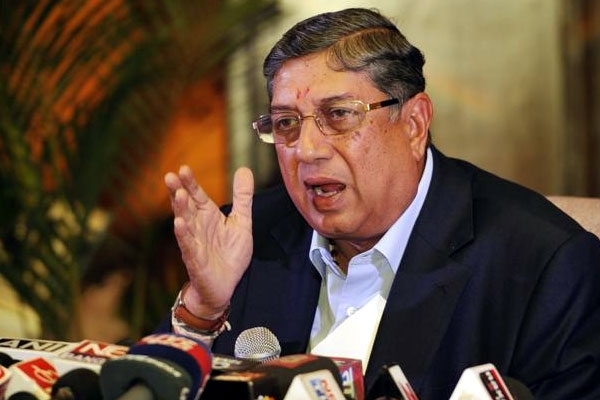 N srinivasan confirmed as icc chairman