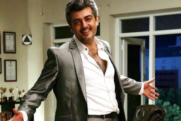 Ajith acting in three roles in his latest movie